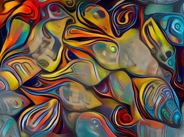Seashell Colorful Pattern by Bruce Rolff